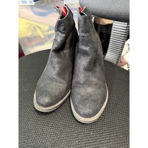 Mossimo Womens Black Boots Faux Leather Size‎ 7.5